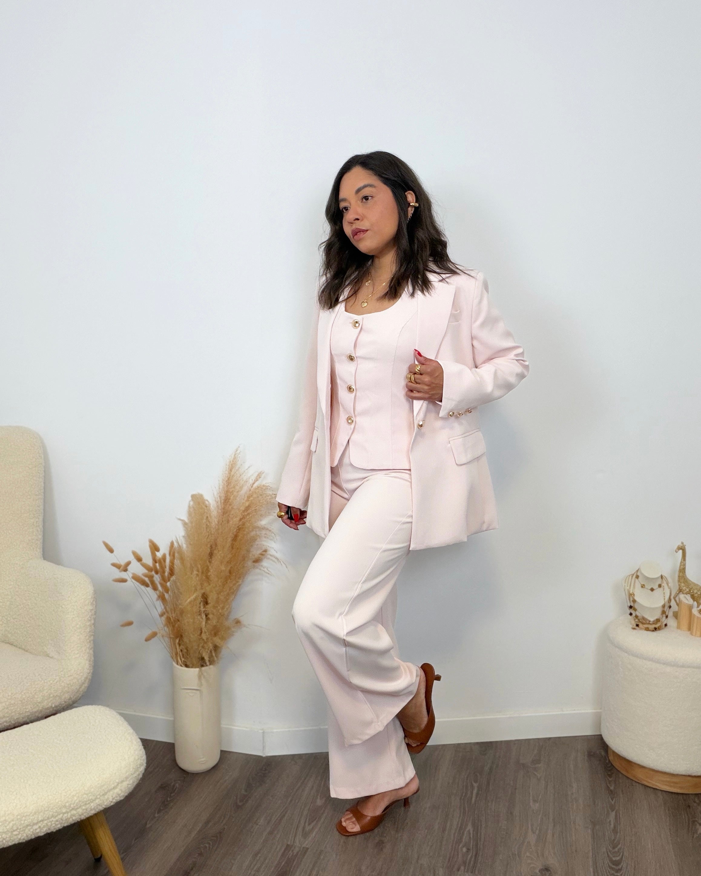 BLAZER ATELIER NOUVELLE ROSÉ