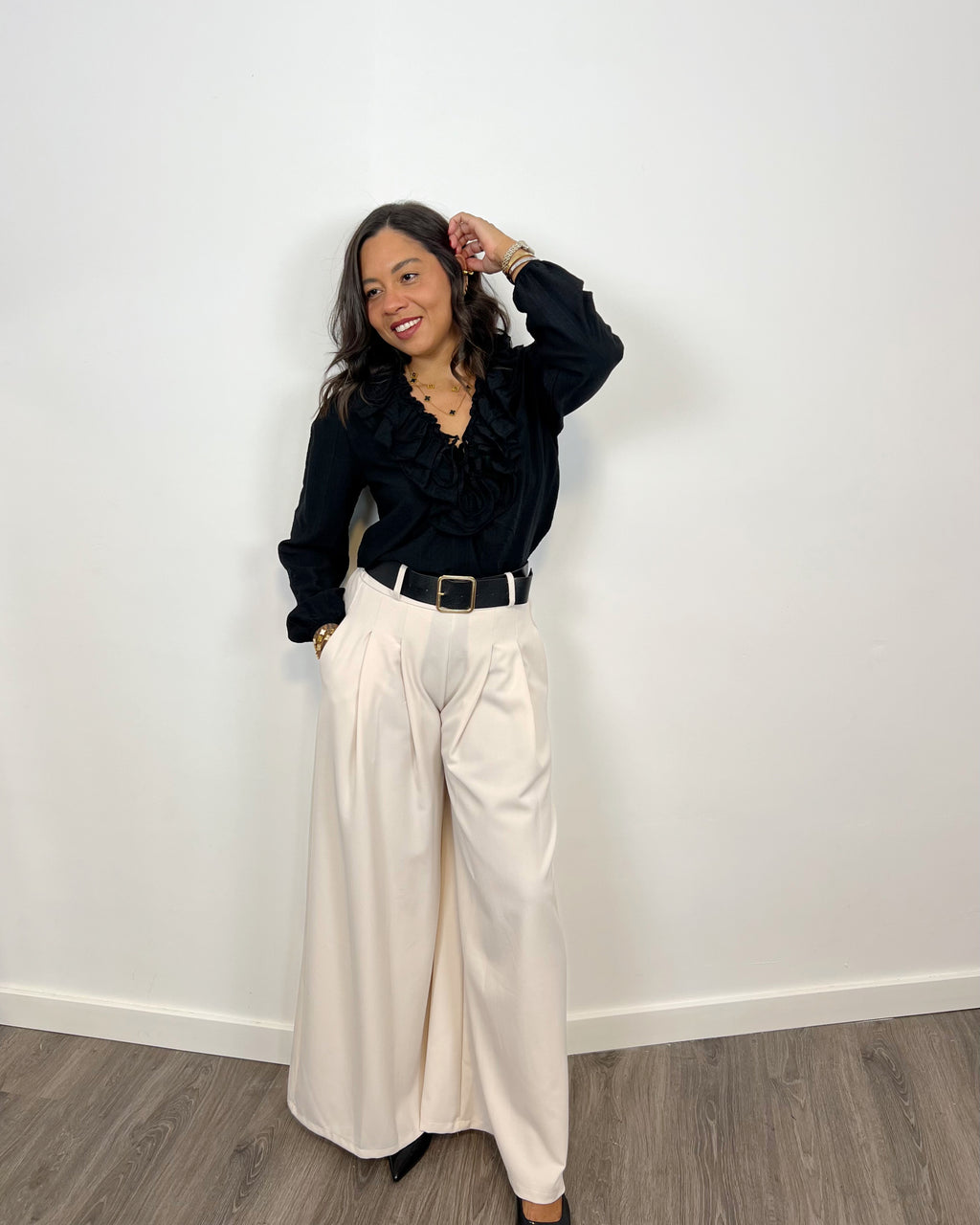 Blusa Boho Negra