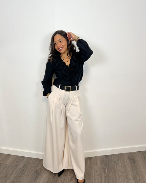 Blusa Boho Negra