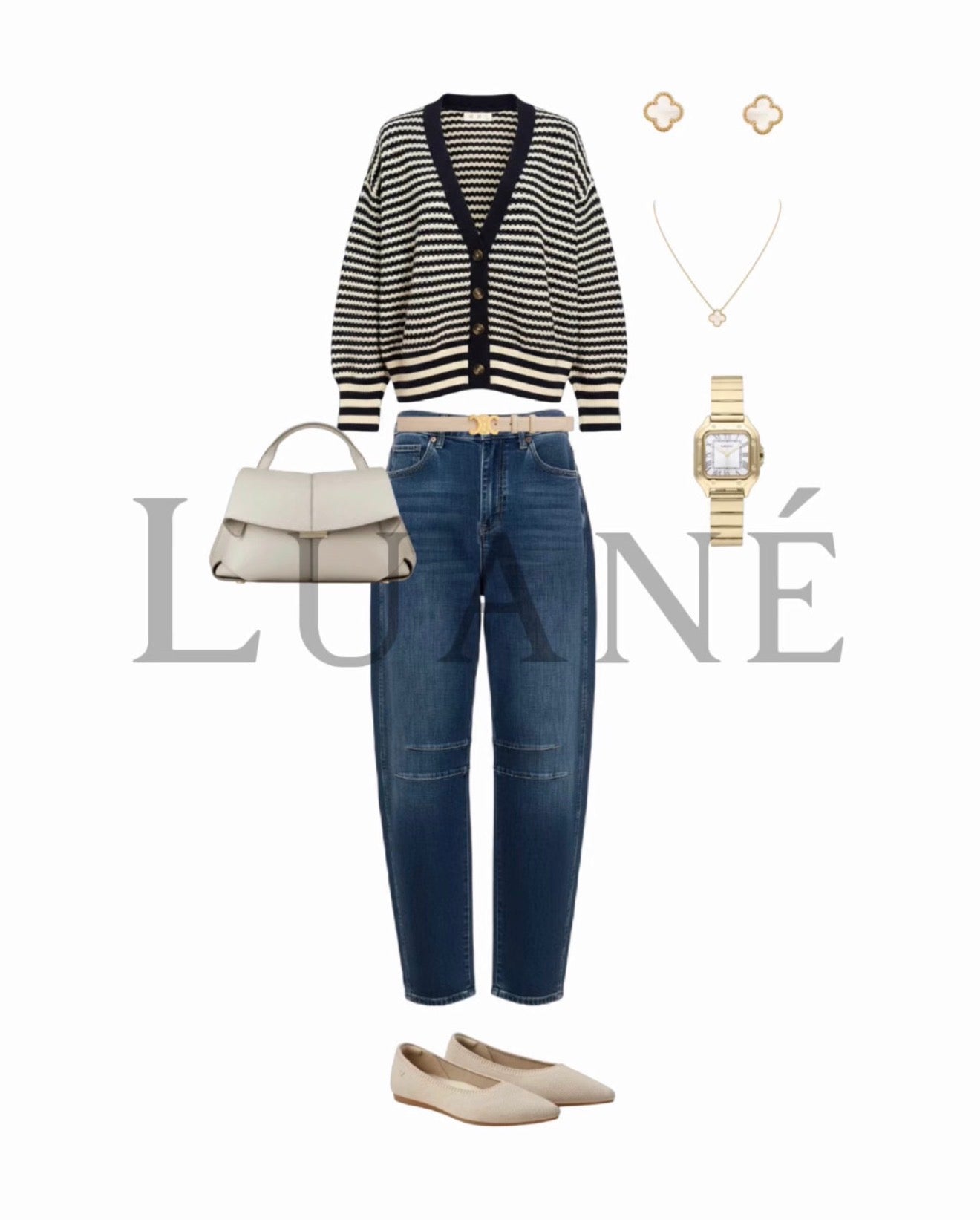 Cárdigan Escocia azul marino