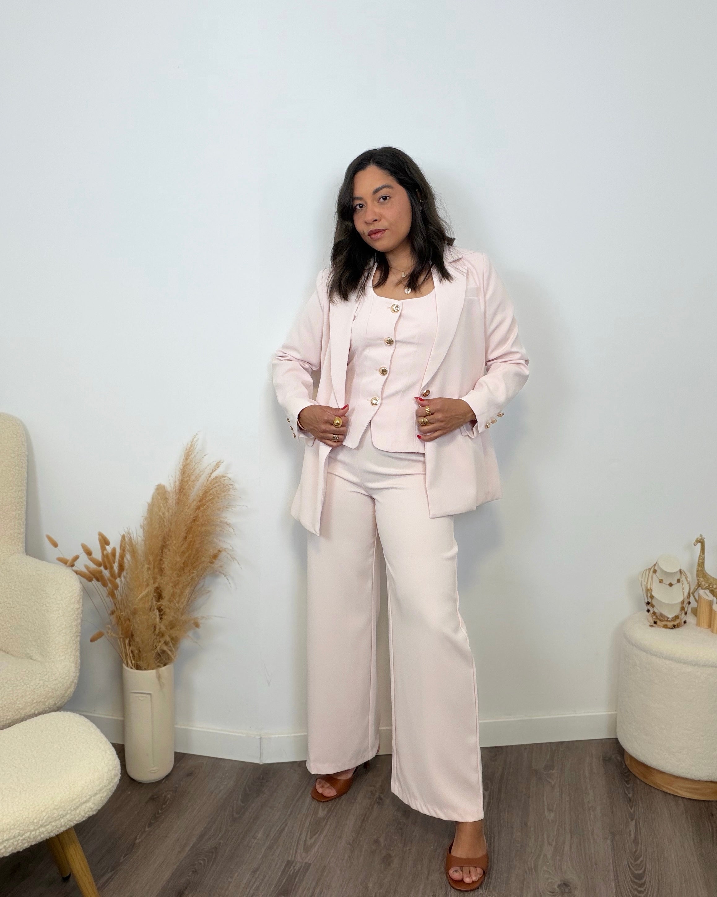 BLAZER ATELIER NOUVELLE ROSÉ
