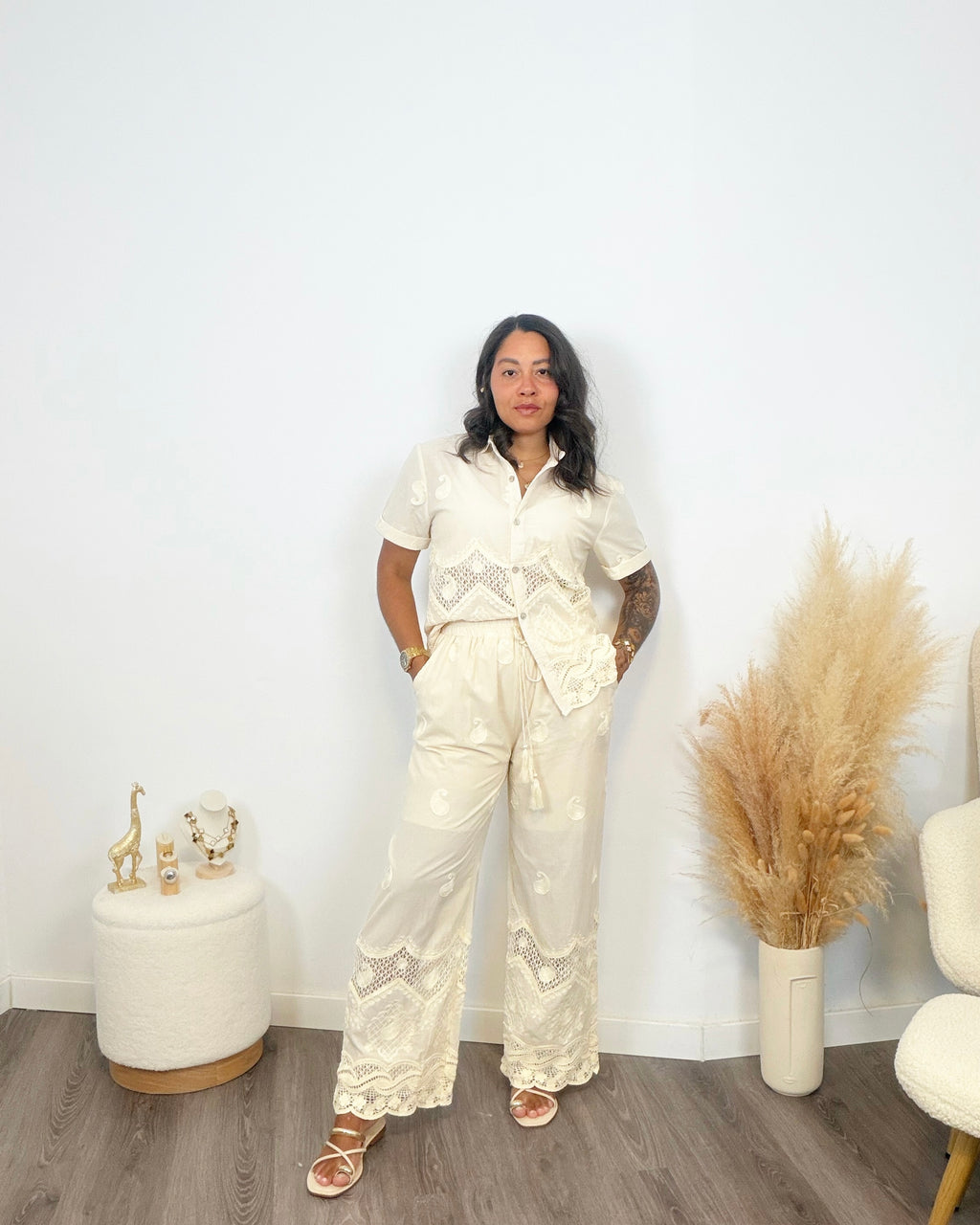 CONJUNTO SÓLLER BEIGE