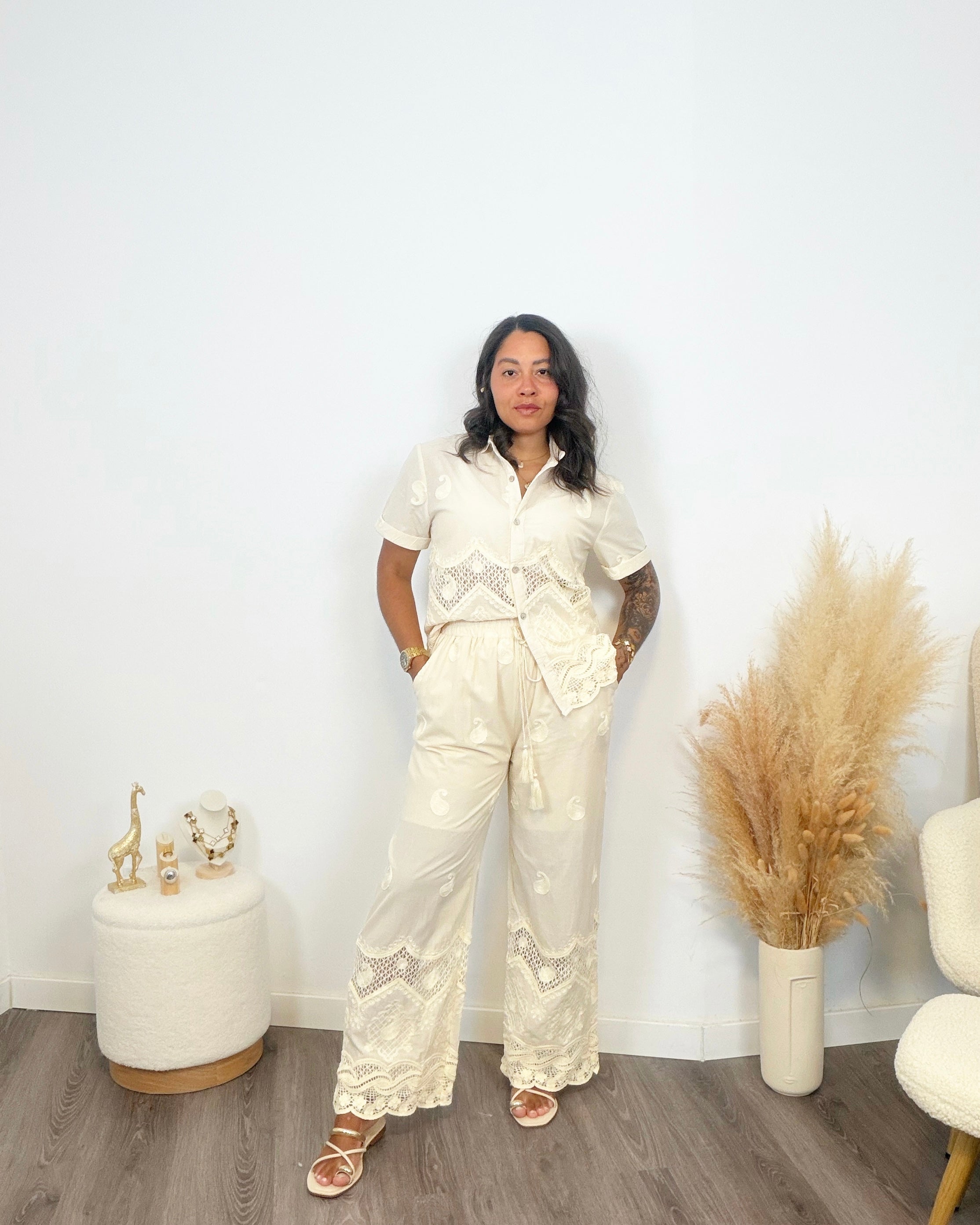 CONJUNTO SÓLLER BEIGE