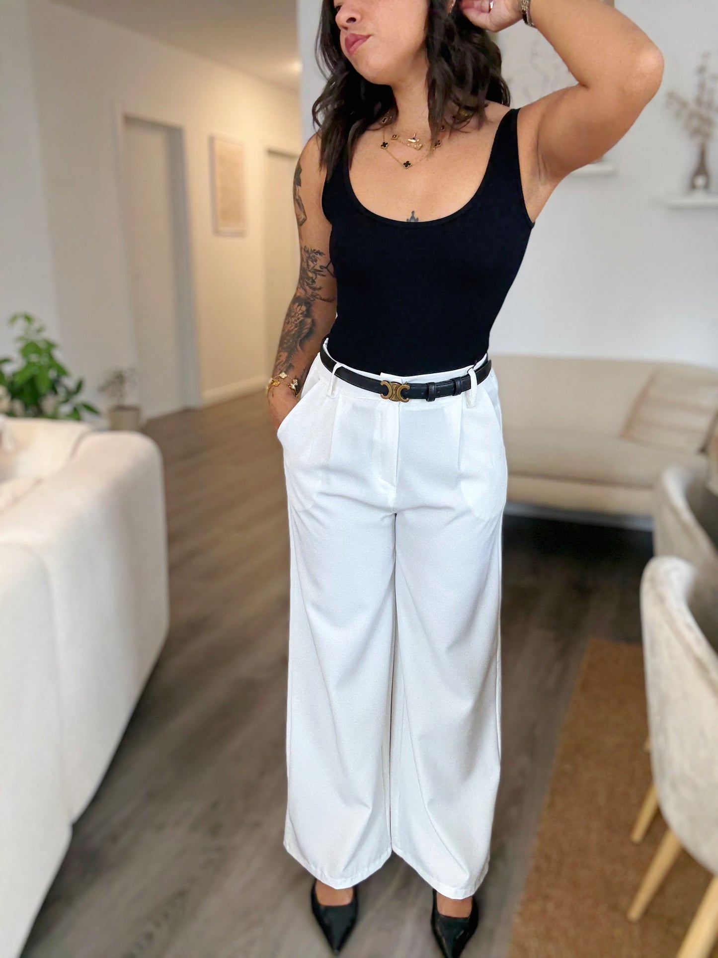 Pantalón Fénix Blanco