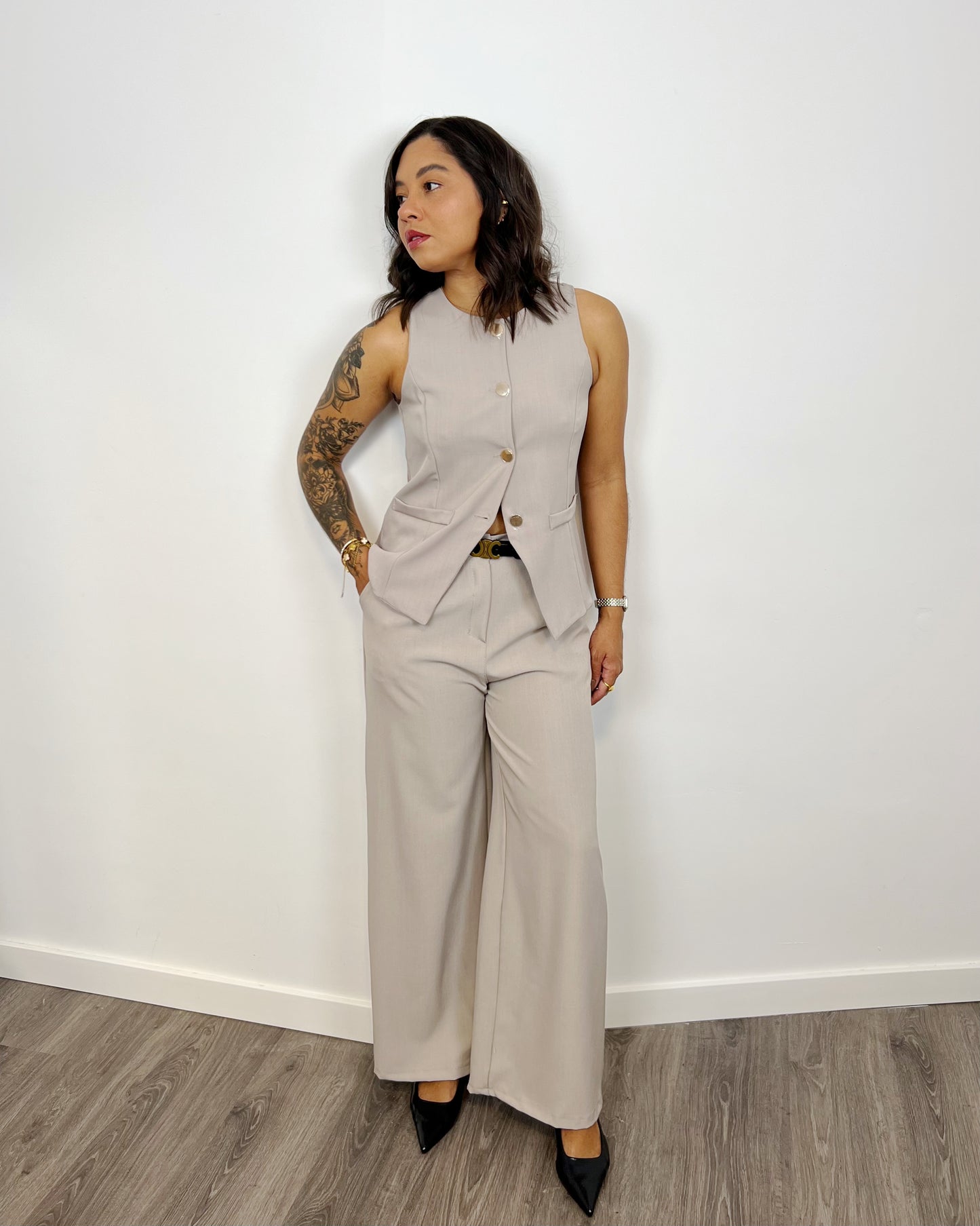 Chaleco Fénix Taupe