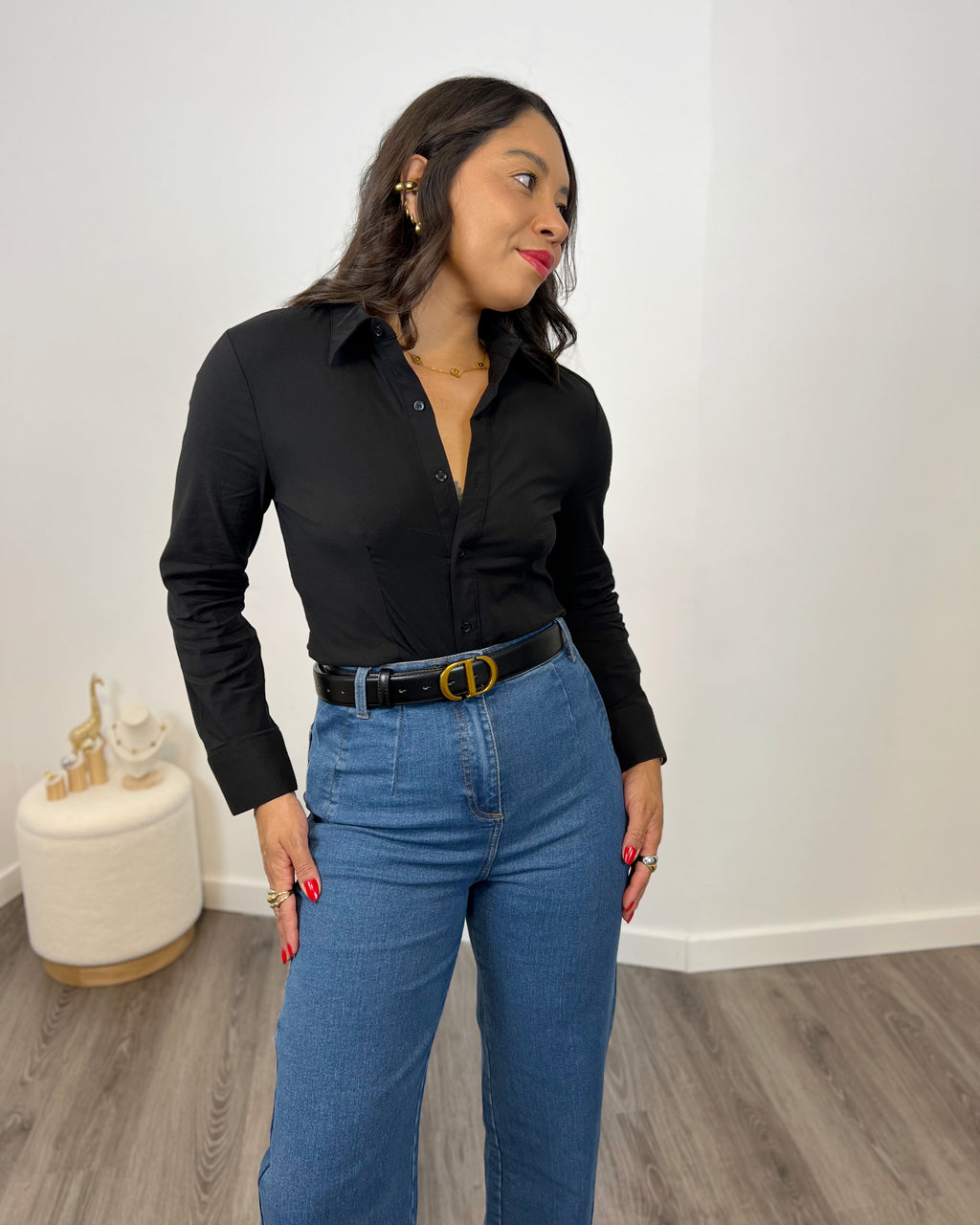 Camisa Basic Negra