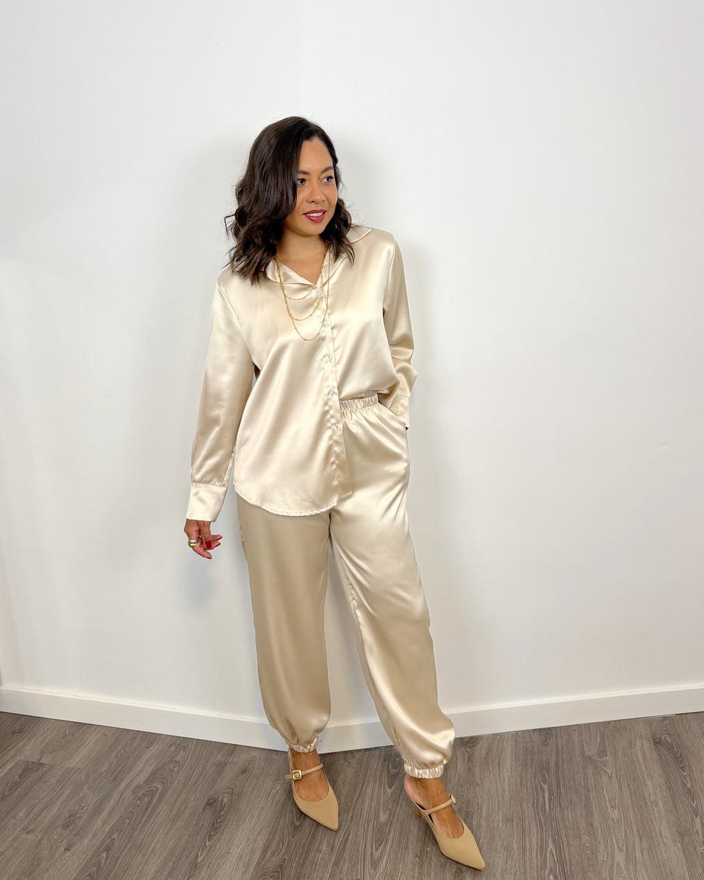 Blusa Paris beige