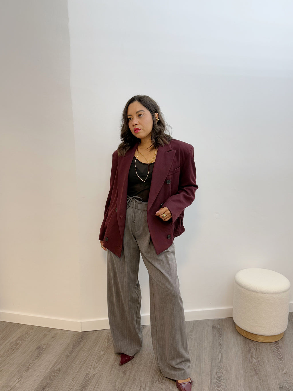 Pantalón Raya Diplomática Gris