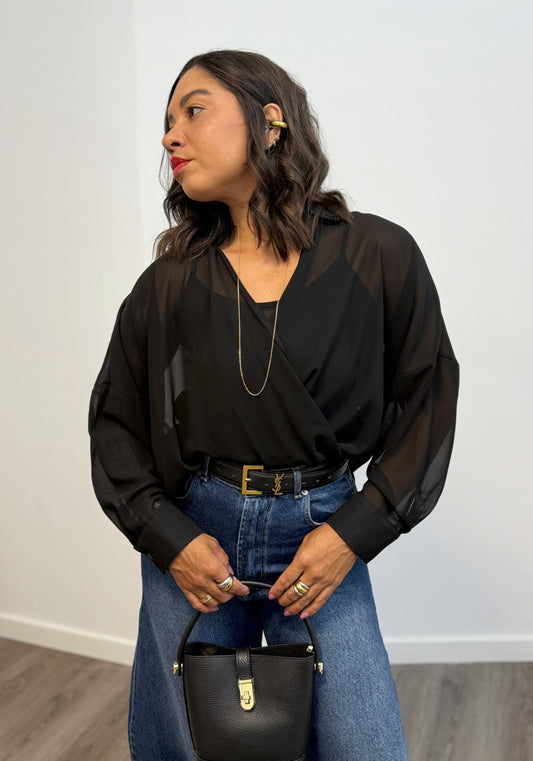 Blusa Londres Negro